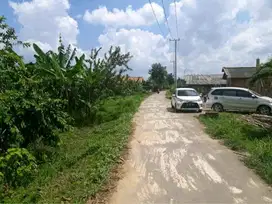 MURAH TANAH KERAS LOKASI RAMAI DEKAT PERUMAHAN