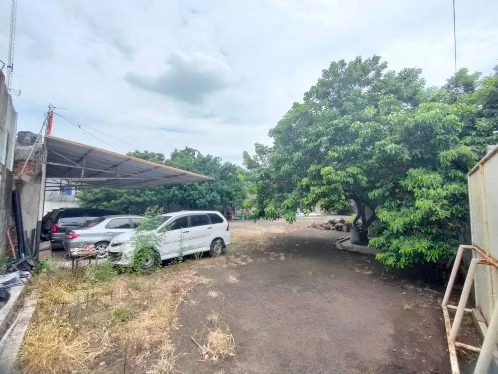 Tanah ada bangunan jual murah lokasi strategis  di pondok gede bekasi