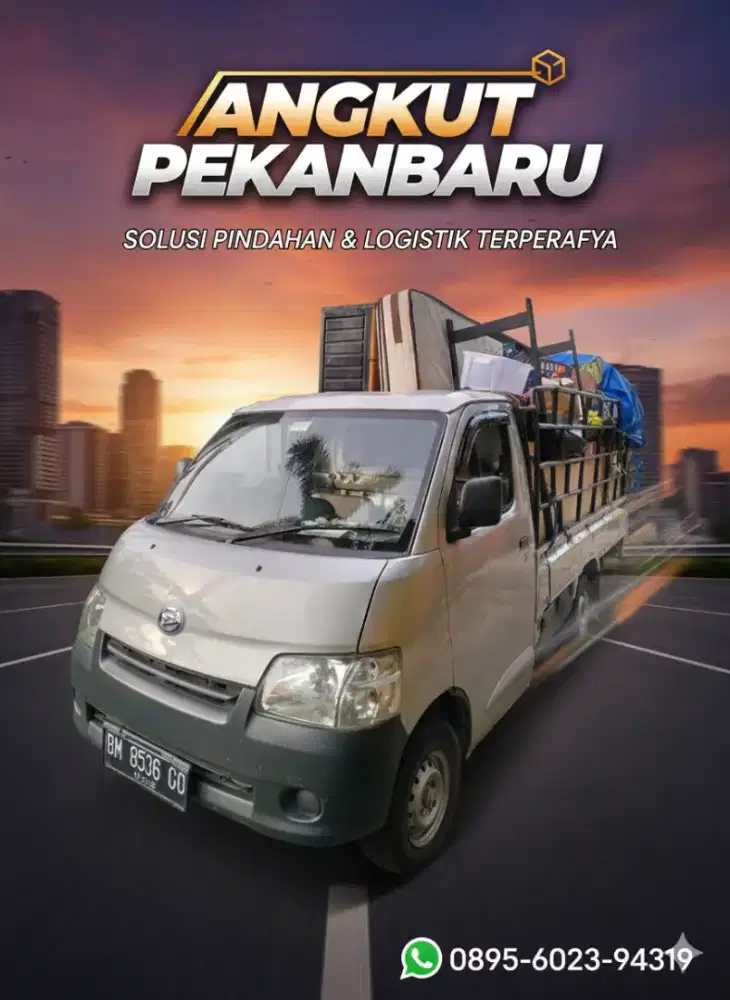 Sewa mobil pick up jasa angkutan barang