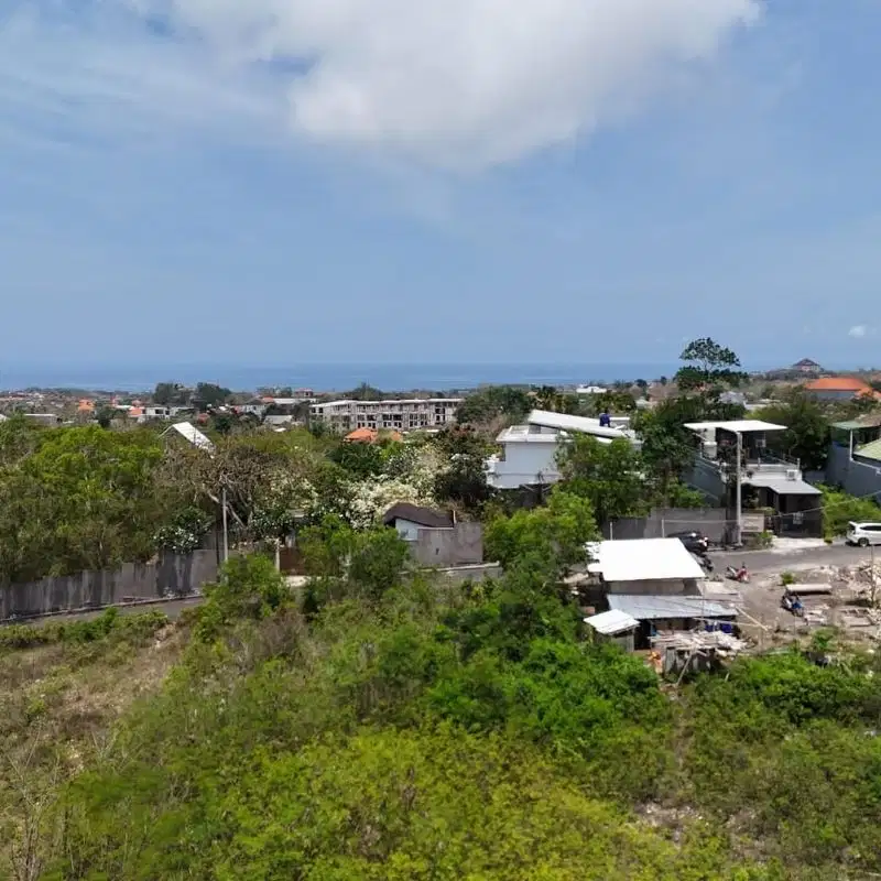 LAHAN OCEAN VIEW DI KAWASAN VILLA PURA MASUKA, UNGASAN - BALI