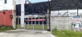 Dijual atau Disewakan Gudang Dekat Bunderan Waru Lokasi Strategis