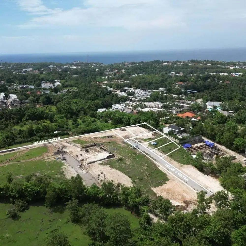 LAHAN OCEAN VIEW DI KAWASAN VILLA MEWAH BINGIN, ULUWATU - BALI