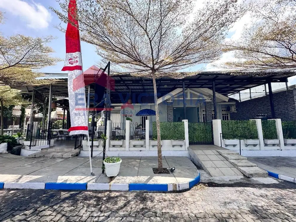 Rumah Hook 2 Lantai Araya Kost Aktif & Toko, Lokasi Strategis Binus