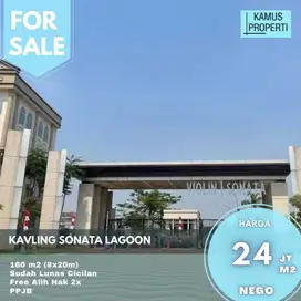 Best Price Kavling Golf Island PIK Sonata Lagoon 8x20 Termurah