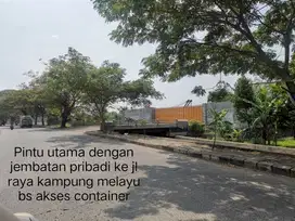 Lahan Teluk Naga Kampung Melayu Cocok utk Gudang / Perumahan