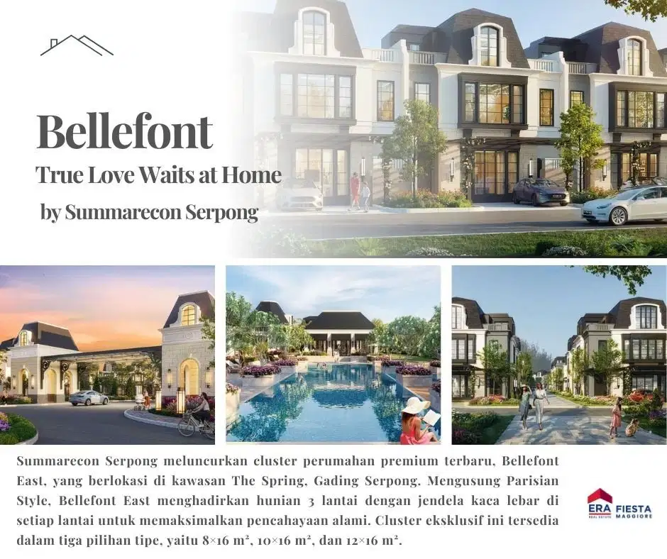 New launching Bellefont by Summarecon Serpong