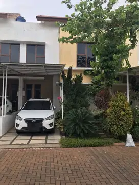 Rumah 2 lantai luas 6x16 96m2 type 3KT cluster alamanda JGC Jakarta ga