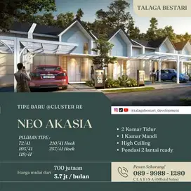 TALAGA BESTARI HARGA PERDANA TIPE NEO AKASIA RUMAH TANPA DP