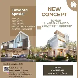TALAGA BESTARI CLUSTER DUO rumah mewah dengan dua fasad