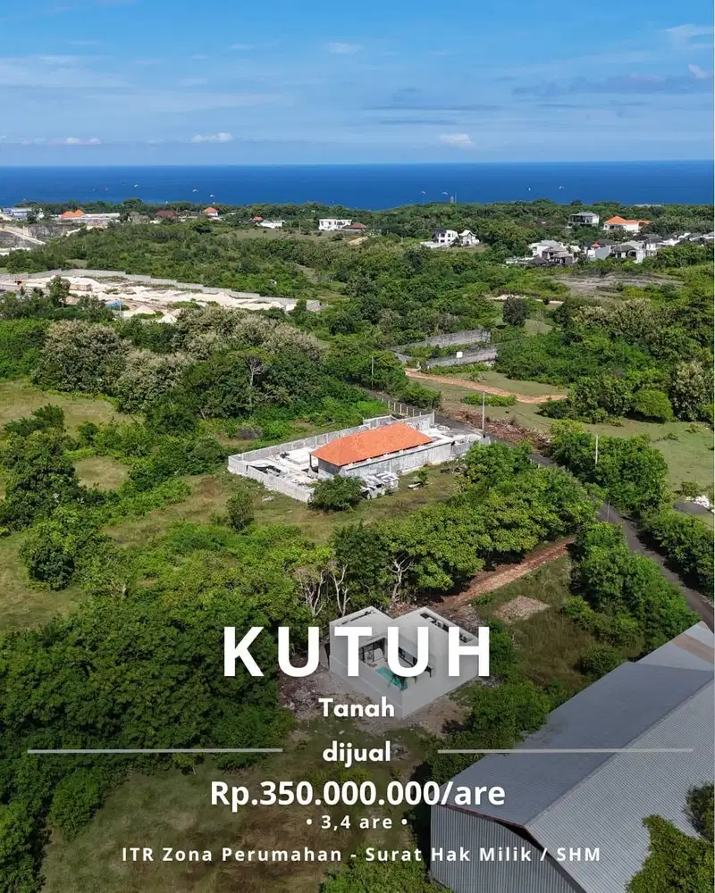 Tanah dijual di kutuh dekat pariwisata poltek nusa dua