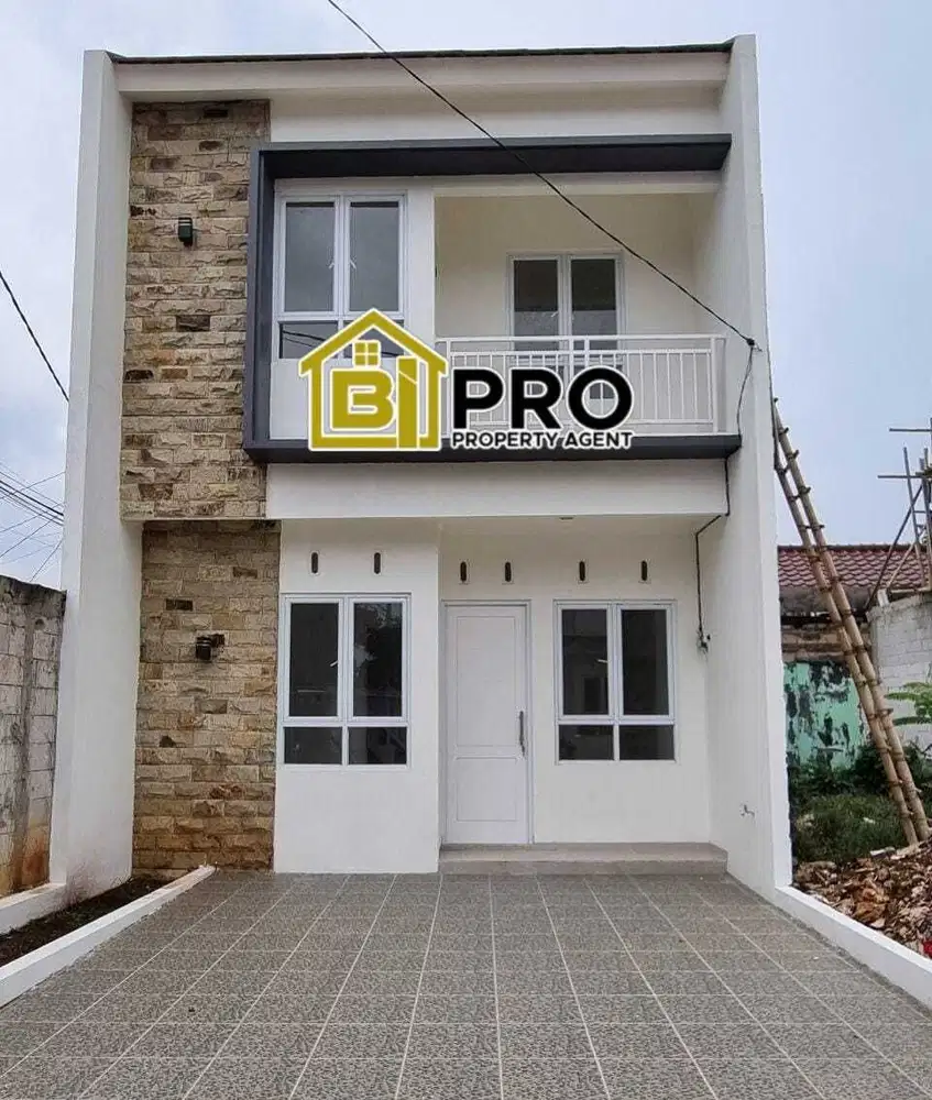 Rumah Townhouse Tanpa DP akses dekat Tol Cijago Margonda Depok