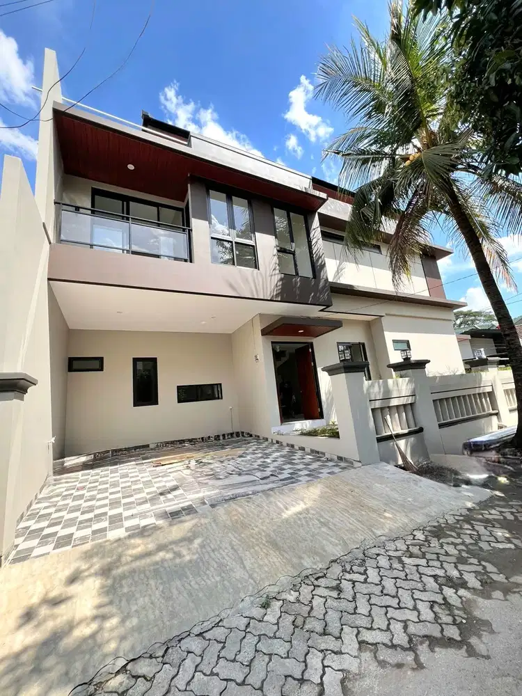 HOT SALE RUMAH BARU JADI - MODERN DESIGN DI VILLA MELATI MAS - HOEK