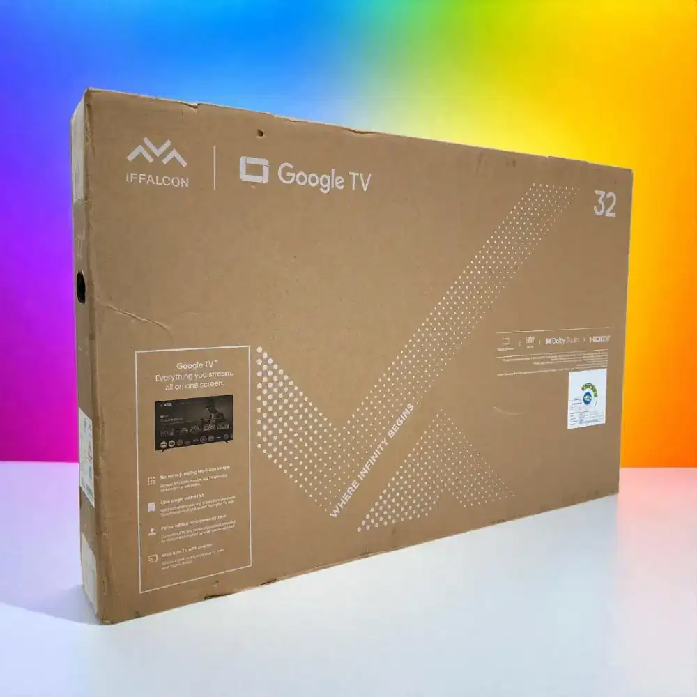 TV iFFALCON dari TCL GoogleTV | masih baru segel