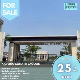 Jual Cepat Kavling Golf Island Pik Sonata Lagoon 8x25 Selatan