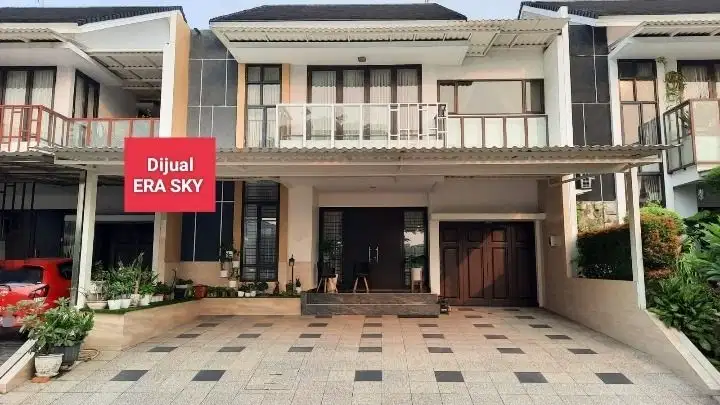 Dijual rumah siap huni di asia tropis di harapan indah Bekasi