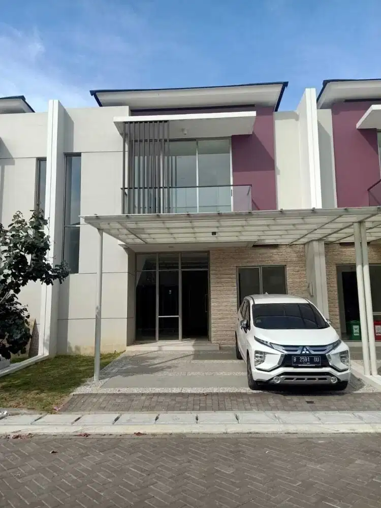 Rumah Furnished Rapih di PIK 2, Cluster Danau 8x15, Siap Survey