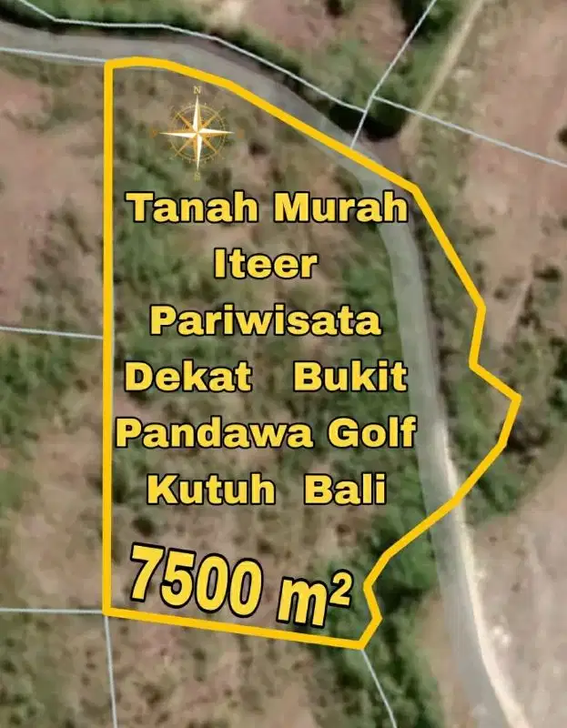 Tanah Murah View Laut Iteer  Dekat Bukit Pandawa Golf Kutuh i