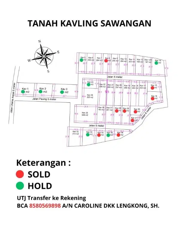 PRE LAUNCHING TANAH KAVLING PREMIUM DAN SUPER LANGKA DI SAWANGAN