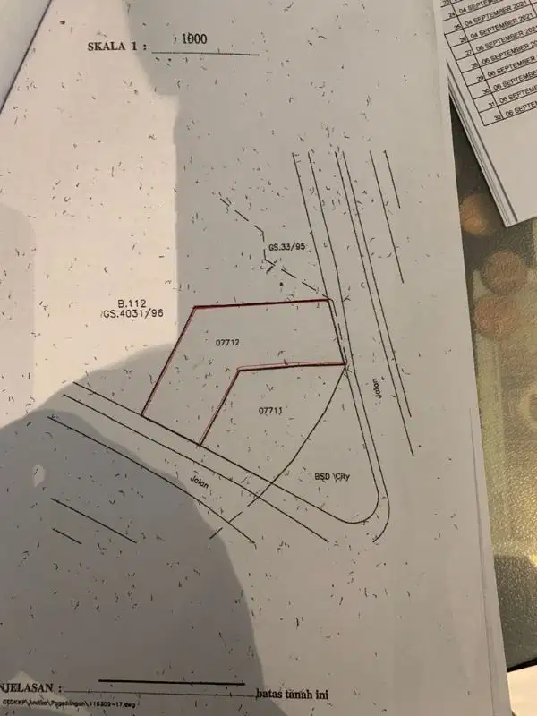 di jual kavling komersil BSD lokasi strategis