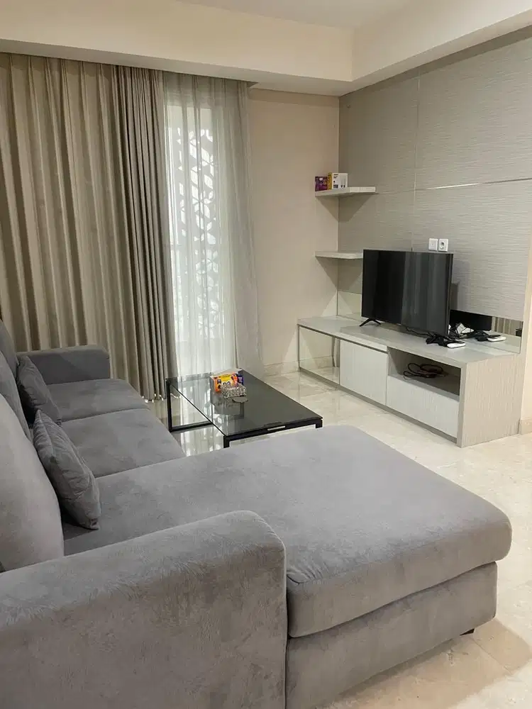Sewa Gold Coast Apartment - Bahama 72 m2 Full Furnished Rapih