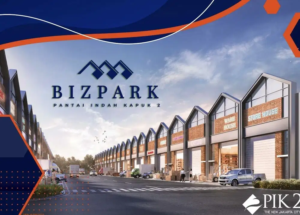 Gudang Bizpark Multifungsi Modern PIK 2 Brand New