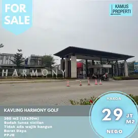 Langka Kavling Harmony 12x30 Golf Island PIK View Danau Cantik