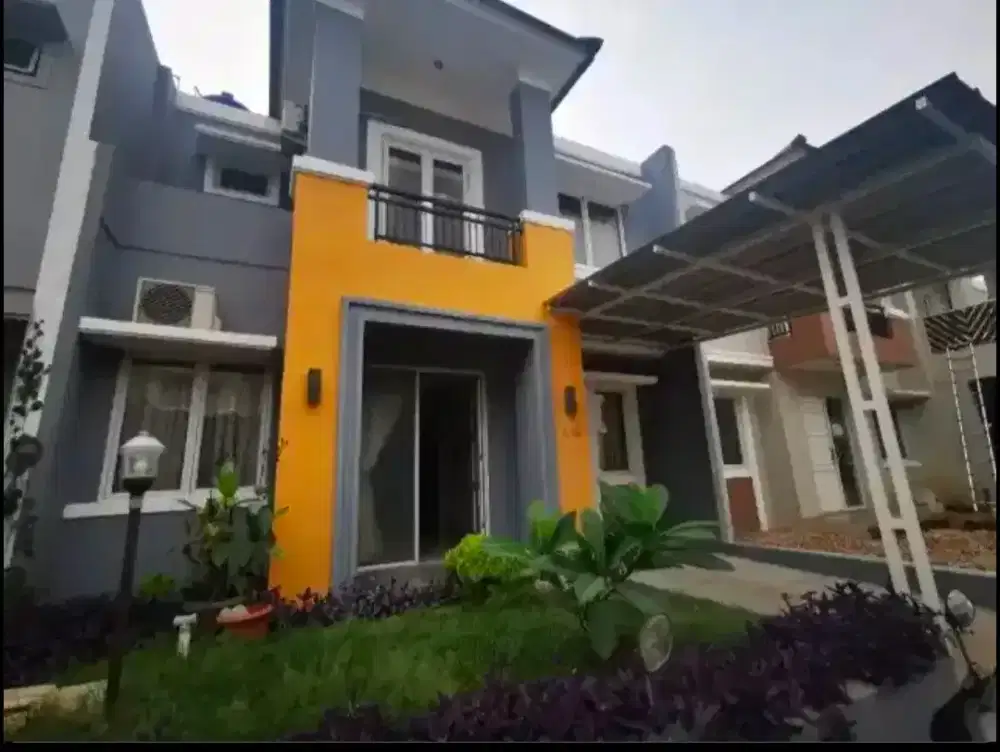 Dijual rumah cluster second 2 lantai siap huni LT120 di pondok melati