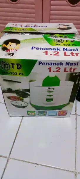 Magic Com Baru merk TTD