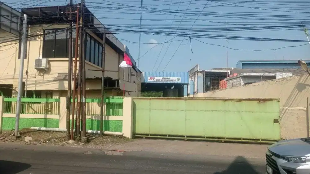 Gudang ex bengkel dijual di cibitung bekasi