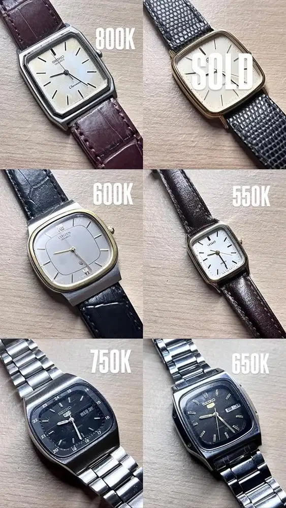 Jam Tangan Seiko Vintage Jadul Ori