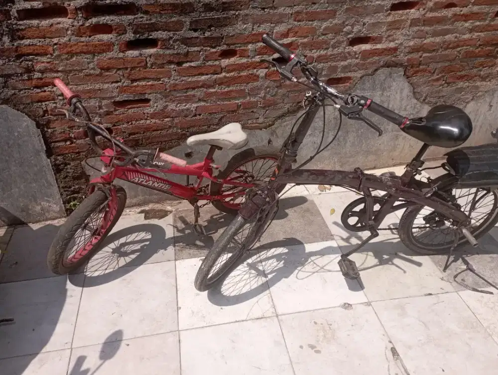 sepeda lipat tinggal goes beli 1 gratis 1