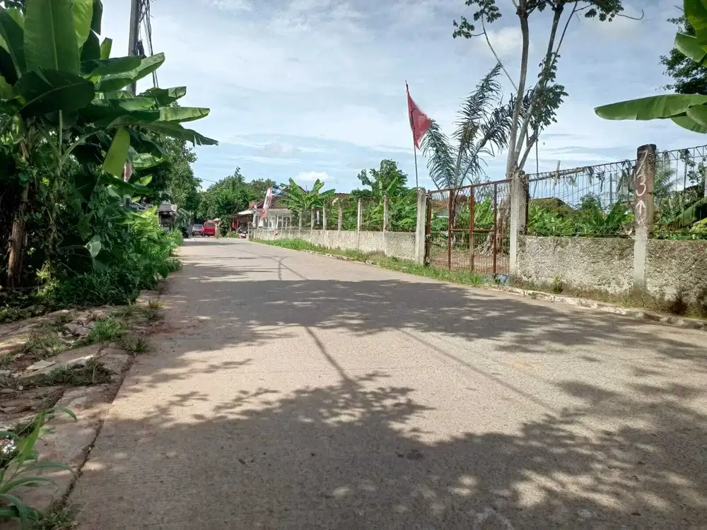 Tanah Kavling Cisauk Pinggir Jalan, 10 Menit Stasiun baru Jatake BSD