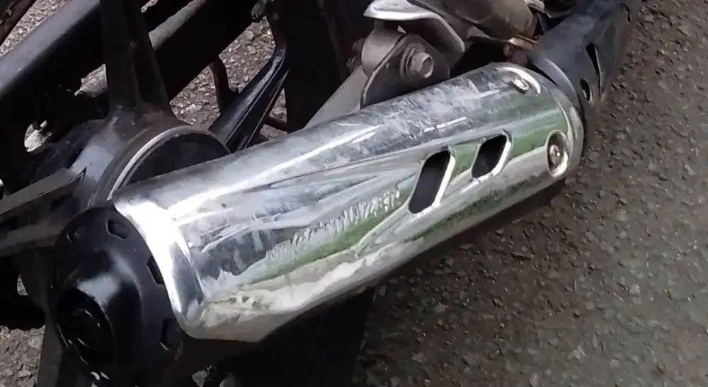 Knalpot ori. Jupiter MX old ya bagus tnggal pake