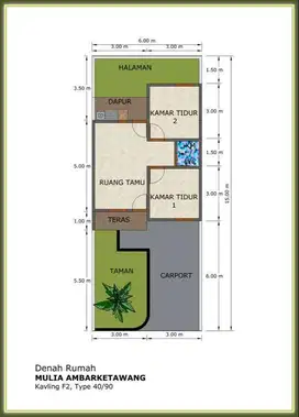 Rumah Murah Dekat Kampus UMY Mezzanine Include Cluster One Gate