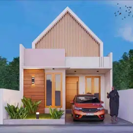 RUMAH CANTIK PROSES BANGUN TIPE 40 DEKAT RSUD PRAMBANAN.JK13417