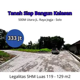 Strategis Dekat Jalan Raya Jogja Solo, Tanah Dijual di Sleman