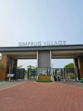 HADAP UTARA BARAT ! Kavling Simprug Village PIK2 uk 12x35