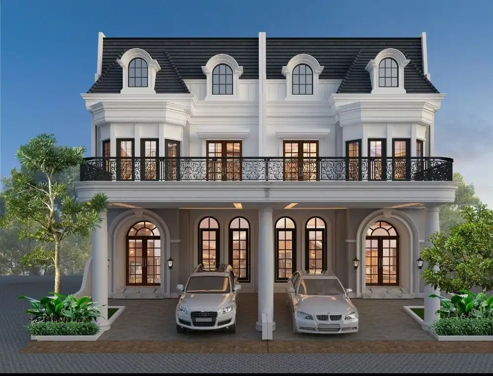 Dijual Rumah Cempaka Putih Baru American Classic Jakarta Pusat