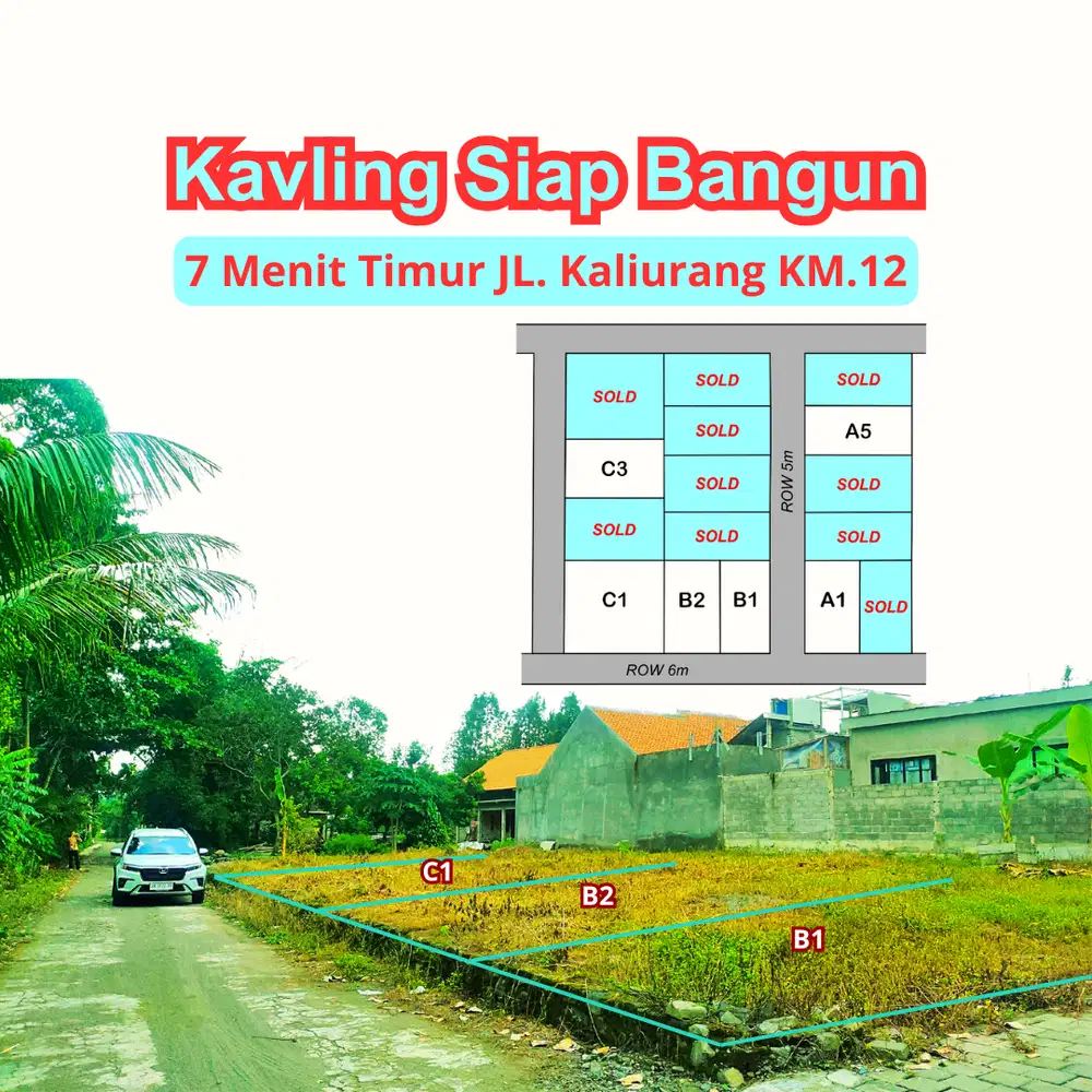 Luas 137m2 SHM Tingal Balik Nama, Tanah Jogja