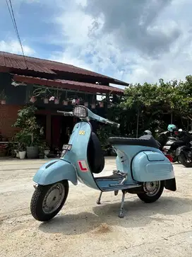 vespa super 1974 blue