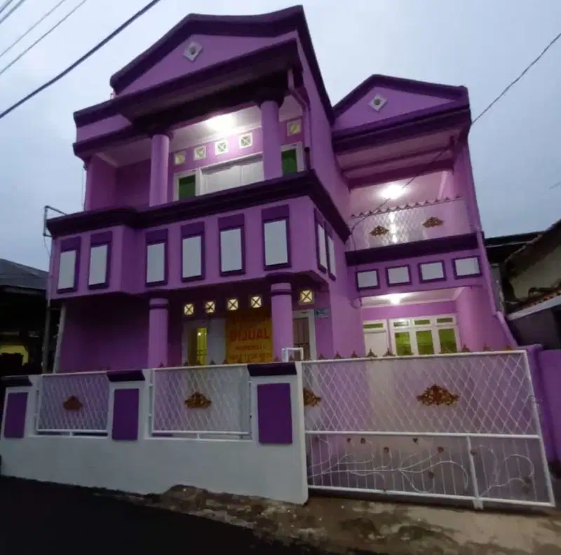 Banting Hanrga jual murah rumah dipalem cibubur 8 menit ke tol dan LRT