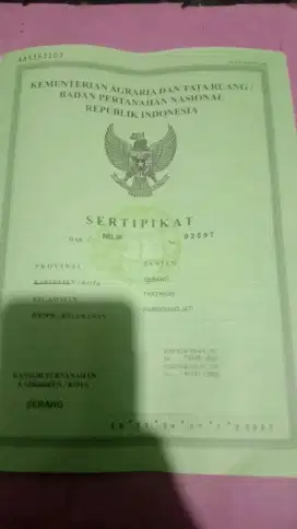 jual rumah karne faktor BU darurat
