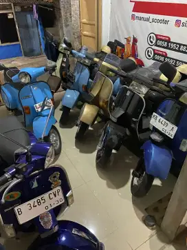 Ready unit vespa original dan restorasi