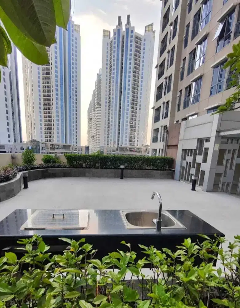 Apartemen rapih The Mansion Kemayoran full furnished dijual