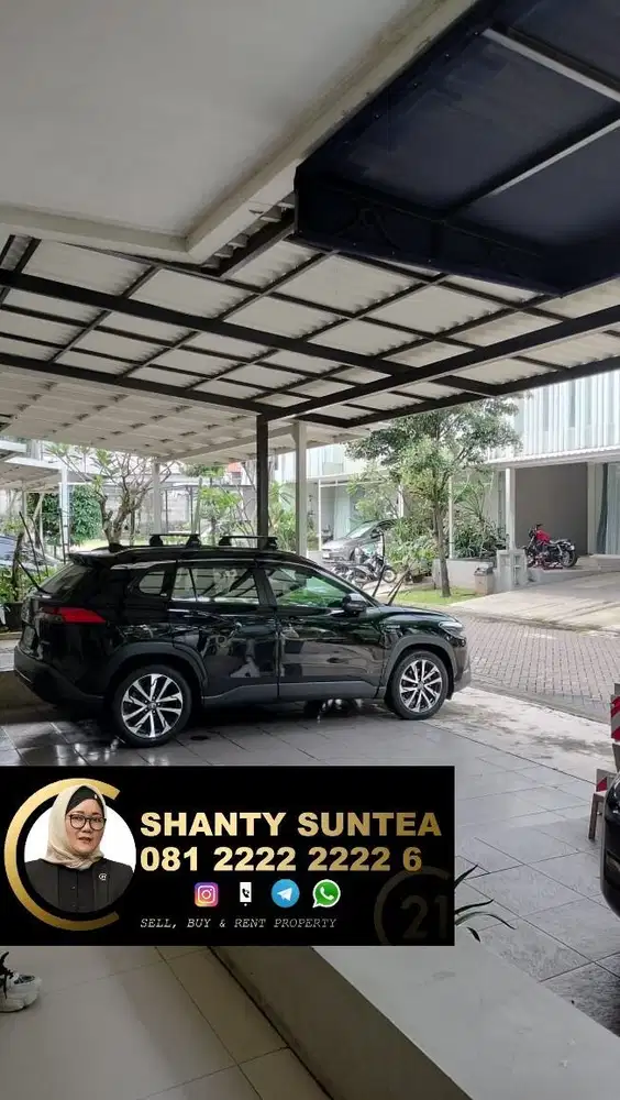 Rumah Minimalis Modern Kondisi Terawat di Discovery Bintaro FN-16683