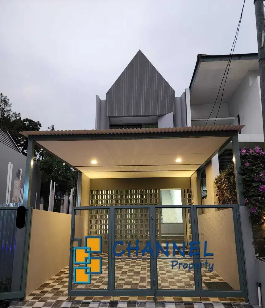 DIJUAL Rumah Design Modern Minimalis Lokasi Strategis Griya Loka BSD