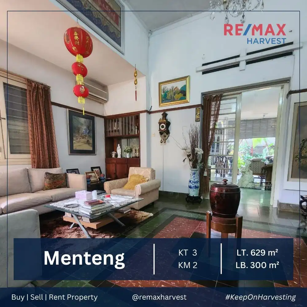Dijual Cepat Rumah Diwasan Elite Menteng