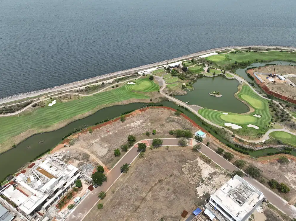 View Laut dan Golf Kavling Mozart Pik Super Bagus