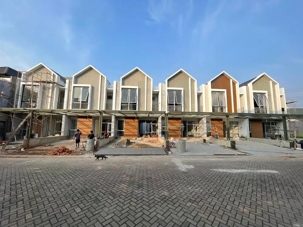 Rumah Baru 2 Lantai Di Metland Puri Bonus Kanopi Siap Huni