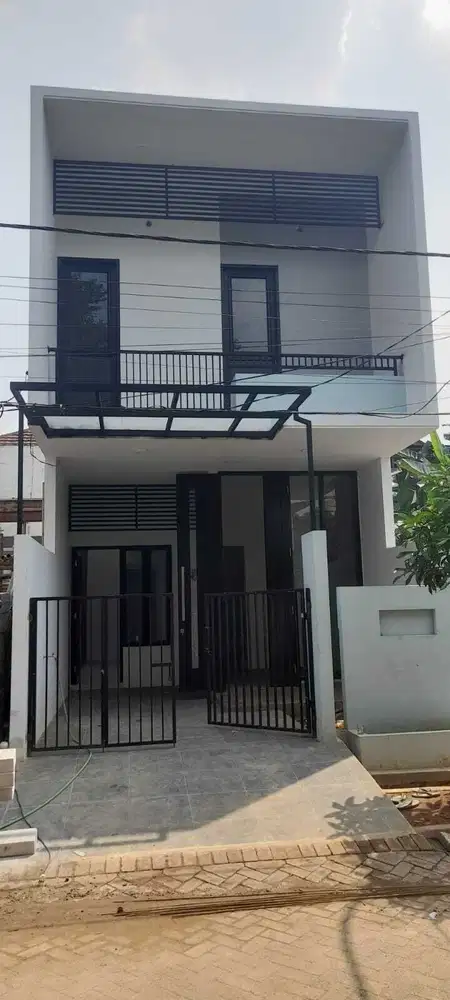 Rumah siap huni bangunan baru di islamic village